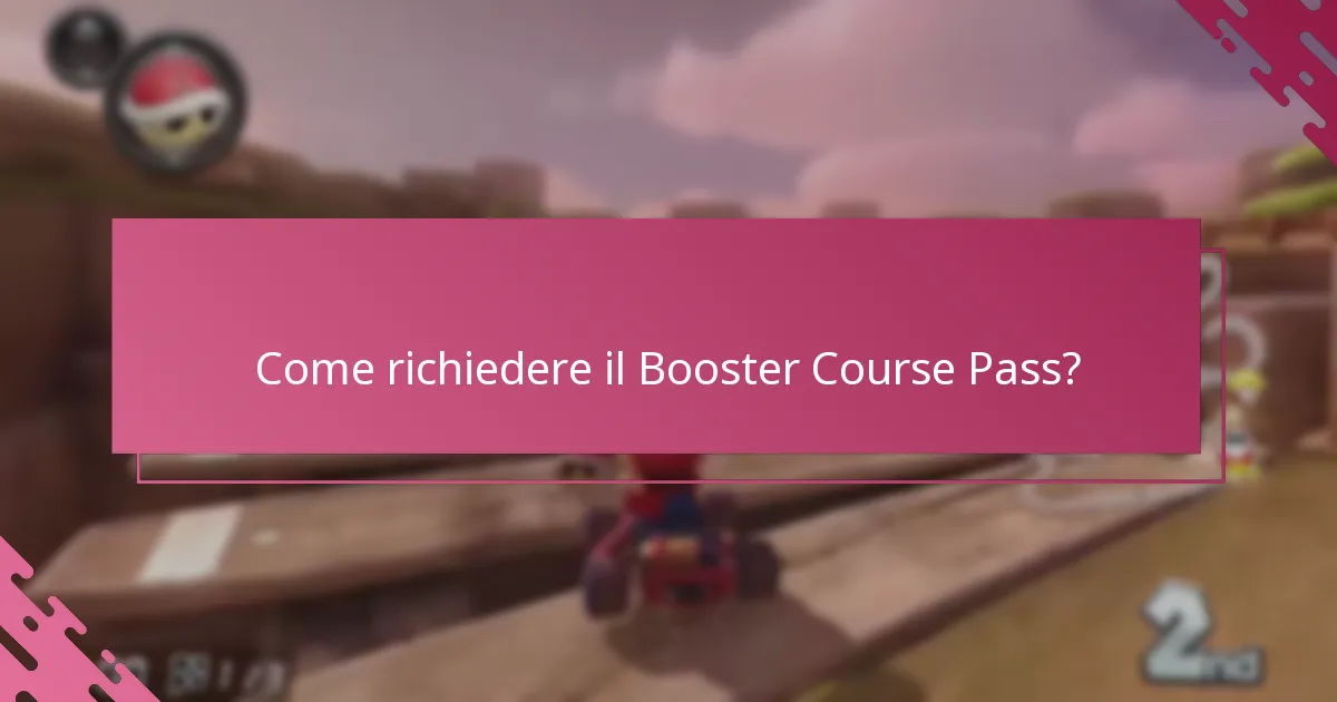 Chi è idoneo a richiedere il Booster Course Pass?