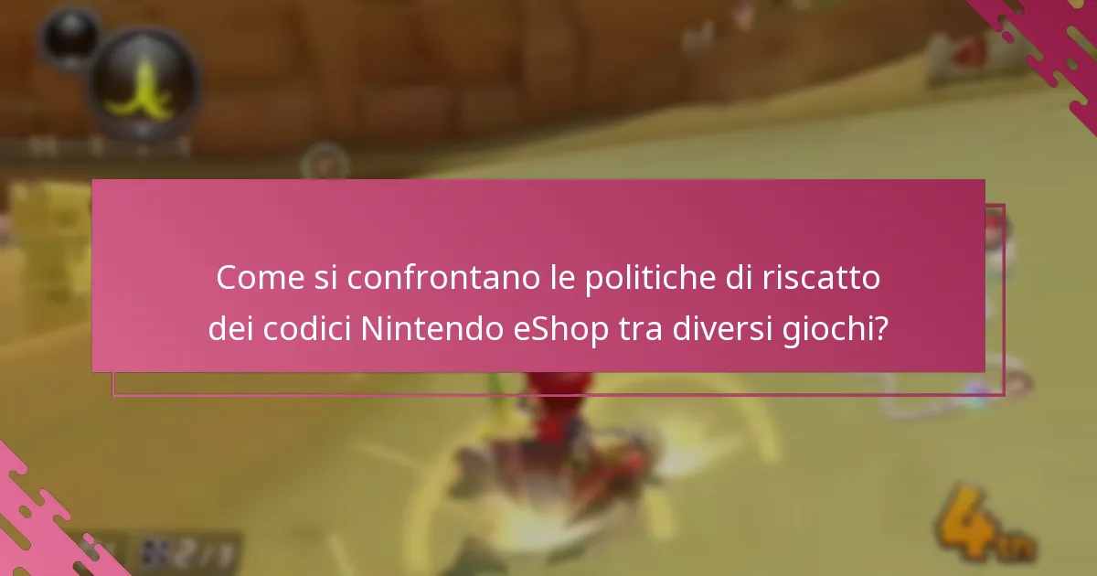 Con quale frequenza possono essere utilizzati i codici Nintendo eShop per Mario Kart 8 Deluxe?