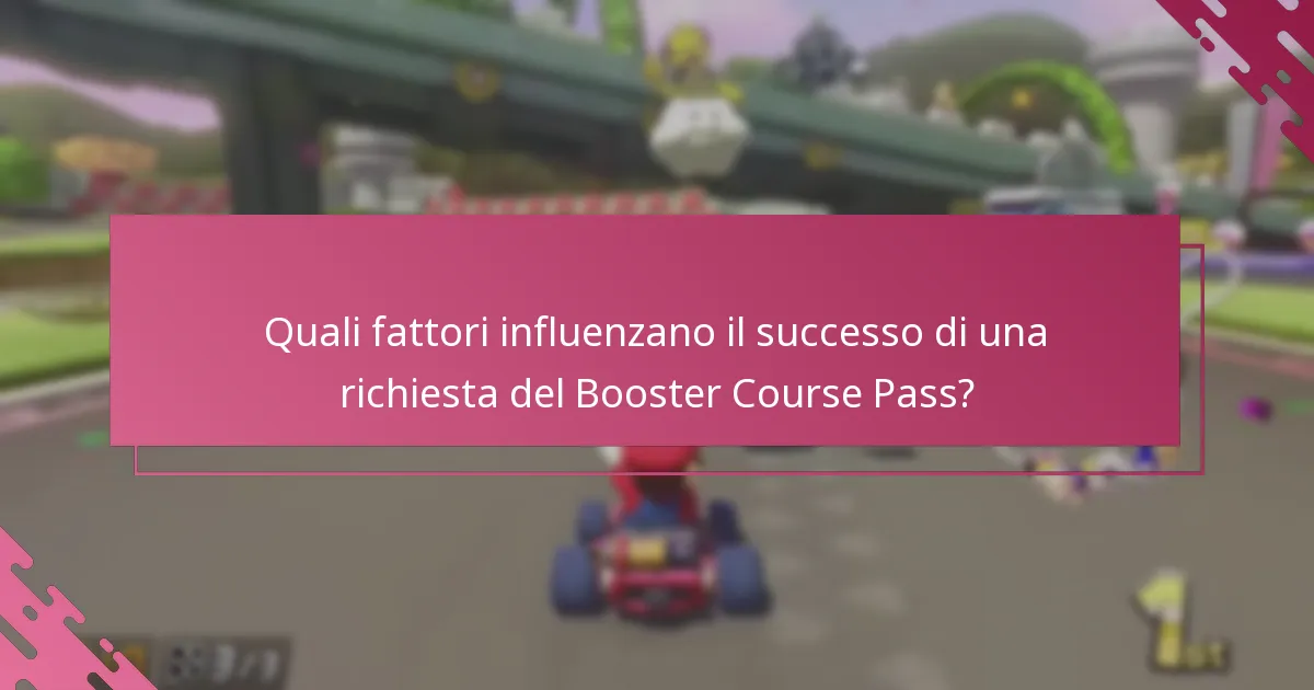 Quali aggiornamenti dovrei conoscere riguardo alle richieste del Booster Course Pass?