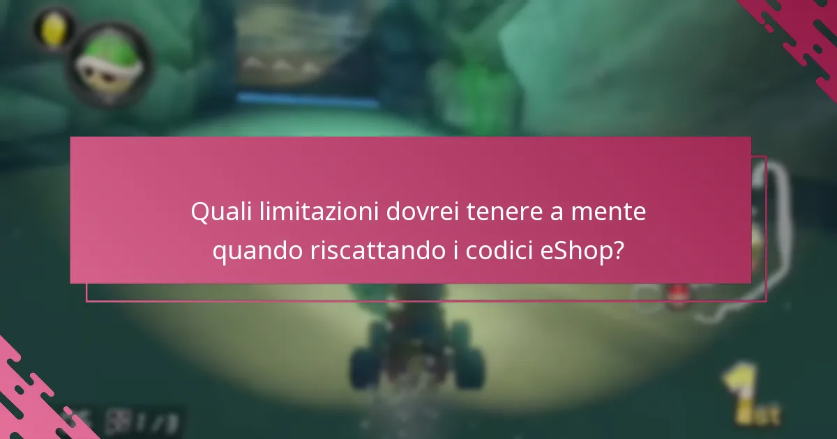 Come posso riscattare un codice Nintendo eShop per Mario Kart 8 Deluxe?