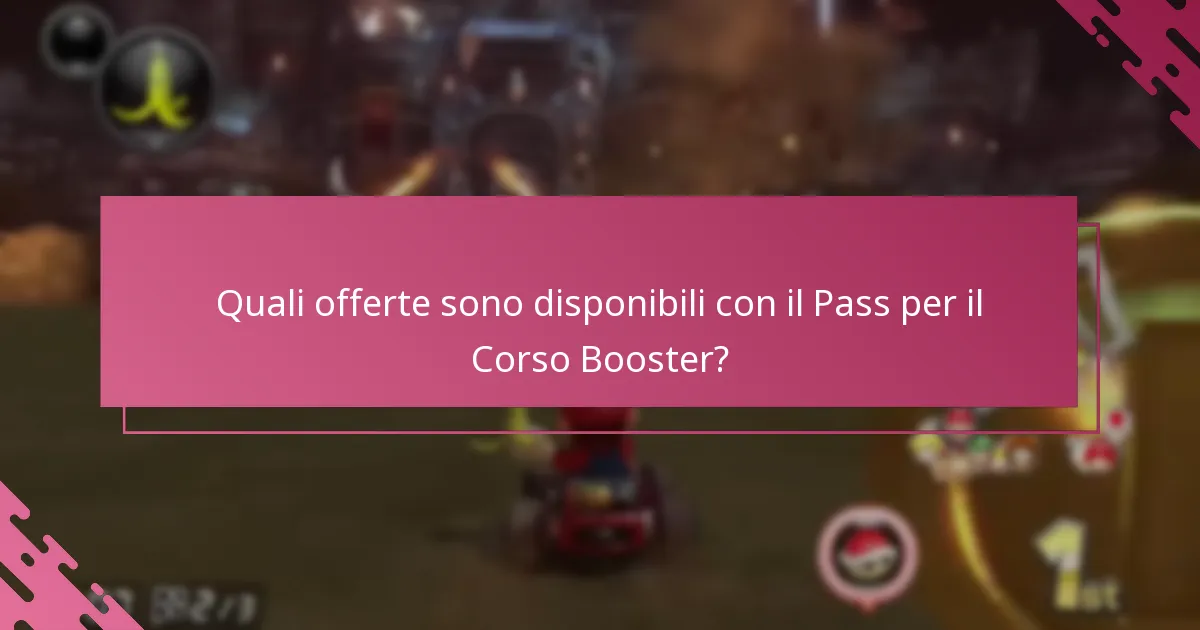 Come richiedere il Pass per il Corso Booster?