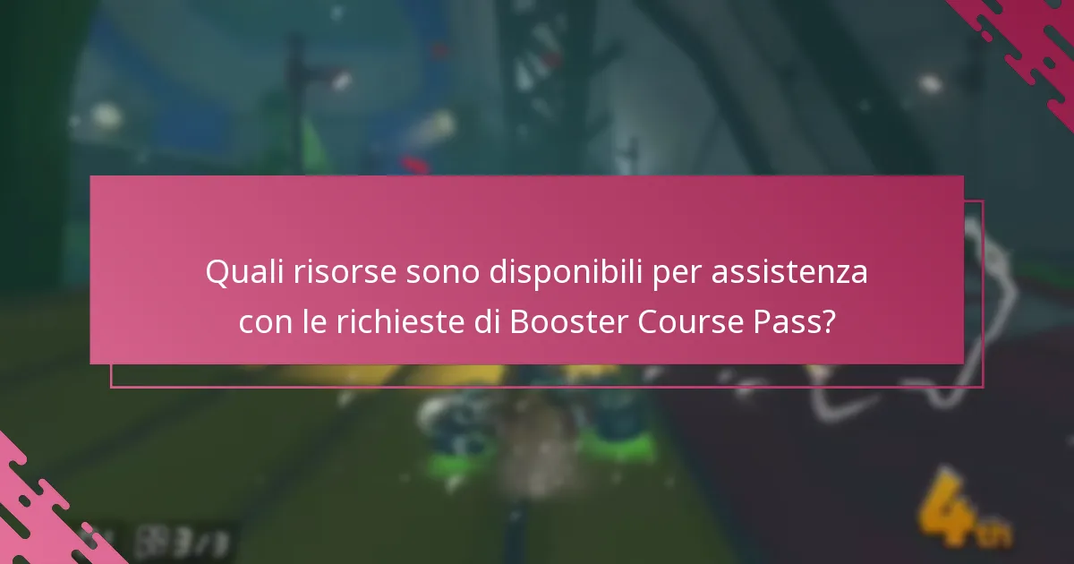Quali problemi comuni sorgono durante il processo di richiesta del Booster Course Pass?